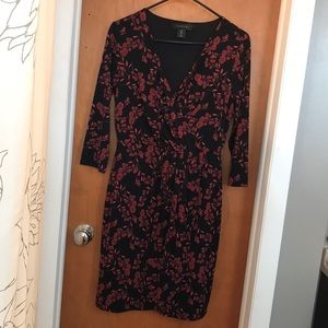 Tahari long sleeve work dress